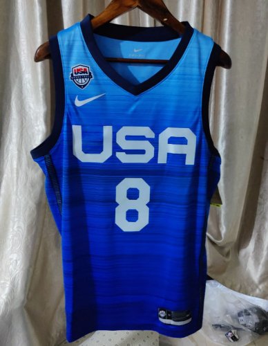 8 Banchero 2023 USA jersey blue